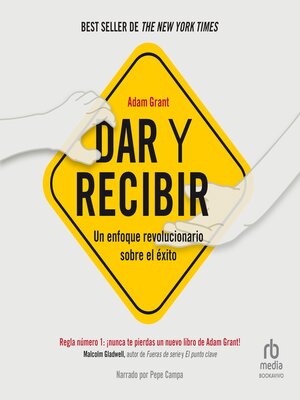 cover image of Dar y recibir (Give and Take)